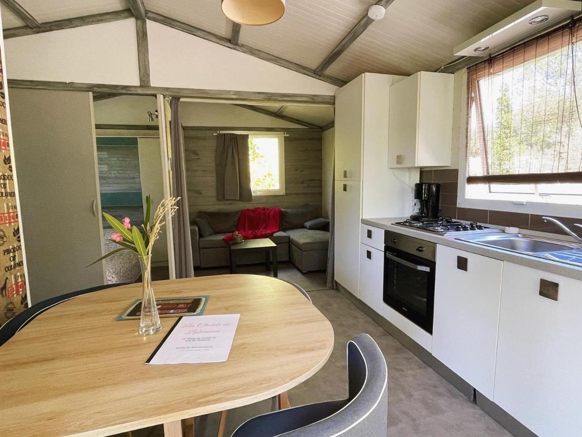 Les Chalets De Labeaume Exteriér fotografie